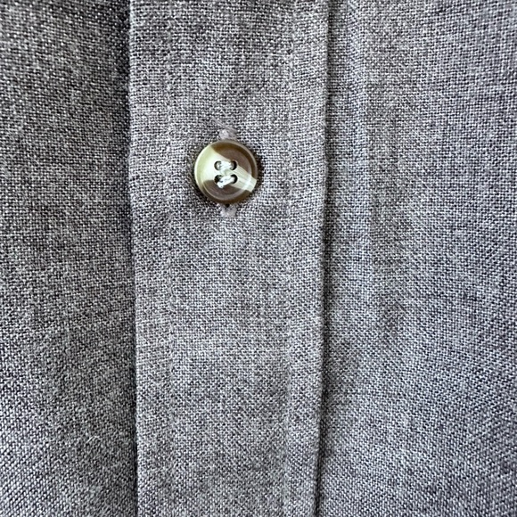 Vintage Polo Ralph Lauren Brown Oxford Shirt - Size Medium - 100% Cotton - Picture 7 of 11